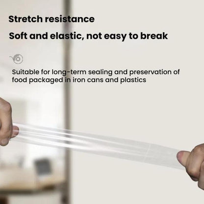 PVC Food Can Sealing Film Transparent Seamless Tape, Size: 15mm x 20m by bashfashion