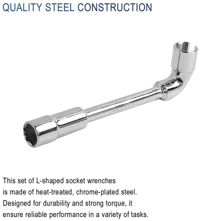 X1665 For INOKIM OXO OX Electrical Scooter 19mm L-Shaped Open-End Socket Wrench For Fixing The Motor Nut by bashfashion