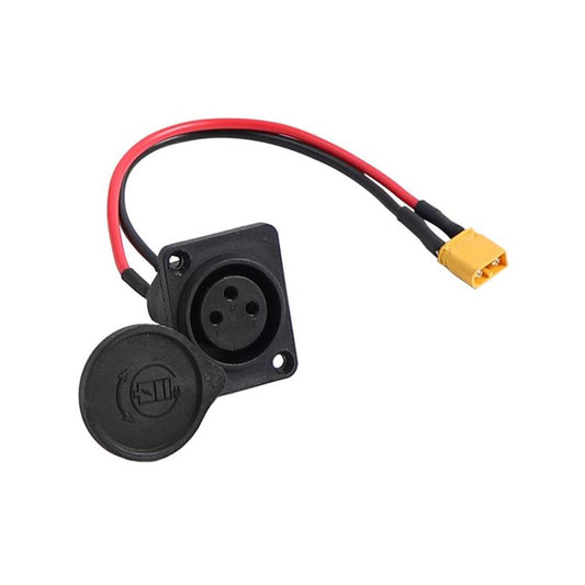 X1673 For INOKIM OXO OX Electrical Scooter Power Port XLR Cannon 3-Pin Charging Socket by bashfashion
