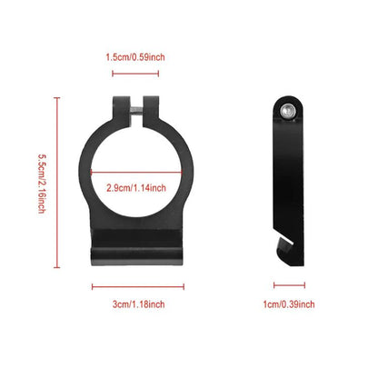 X1656 For INOKIM OXO OX Electrical Scooter Hooks For Securing The Steering Bar To The Deck by bashfashion
