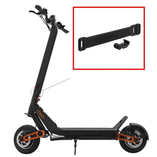 X1659 For INOKIM OXO OX Electrical Scooter Safety Locking Strap With Hook Bracket Wrappable Foldable Rubber Strap by bashfashion