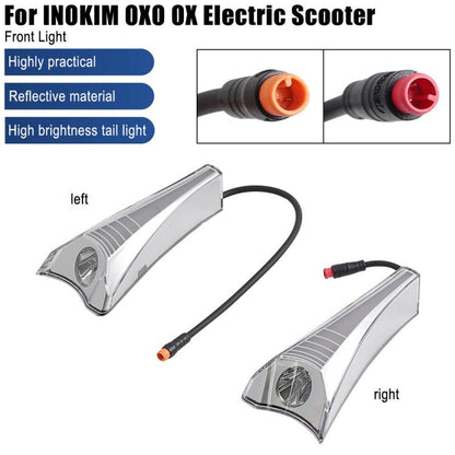 X1669 For INOKIM OXO OX Electrical Scooter Front Light High Brightness LED Decorative Light Accessories(Left) by bashfashion