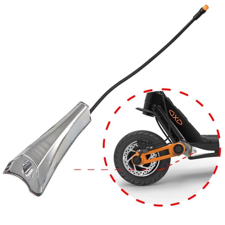 X1669 For INOKIM OXO OX Electrical Scooter Front Light High Brightness LED Decorative Light Accessories(Left) by bashfashion