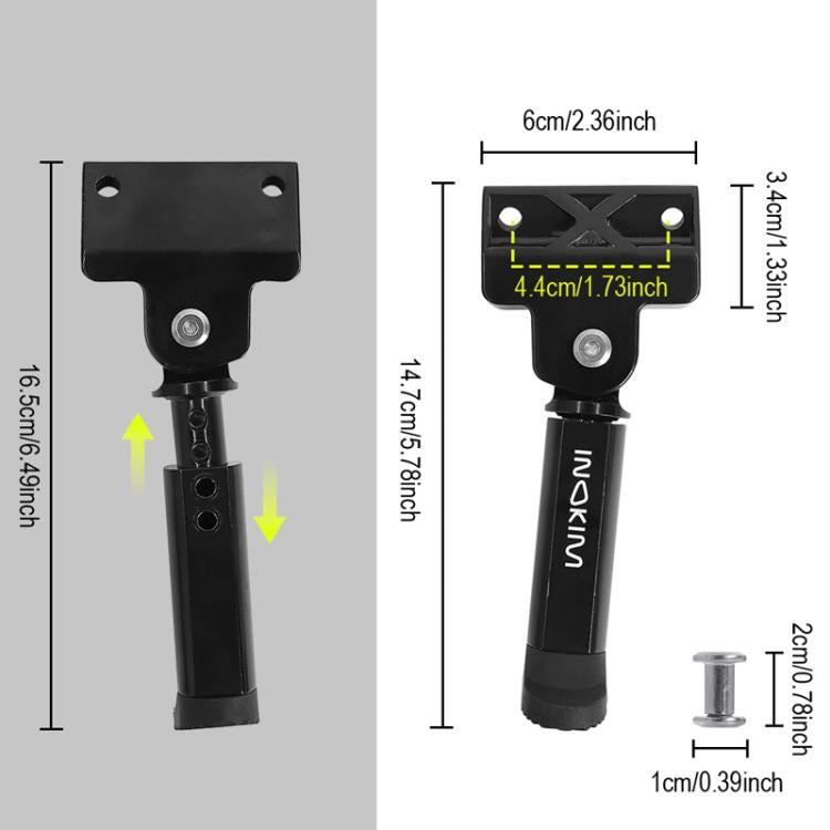 X1431 For INOKIM OXO OX Electrical Scooter Foot Support Replacement Parts Height Adjustable With 2 Screws by bashfashion