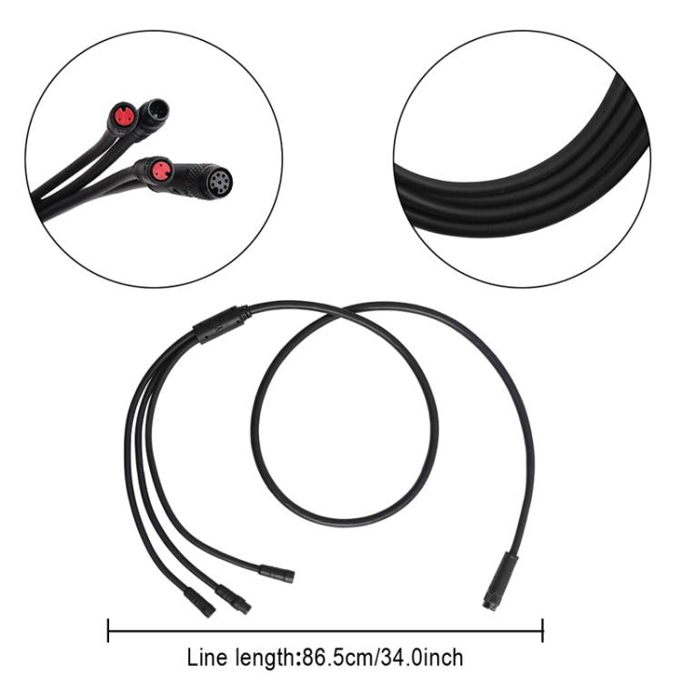 X1658 For INOKIM OXO Electrical Scooter 1 Tow 3 Throttle Connection Main Cable Display Signal Cable Accessories by bashfashion
