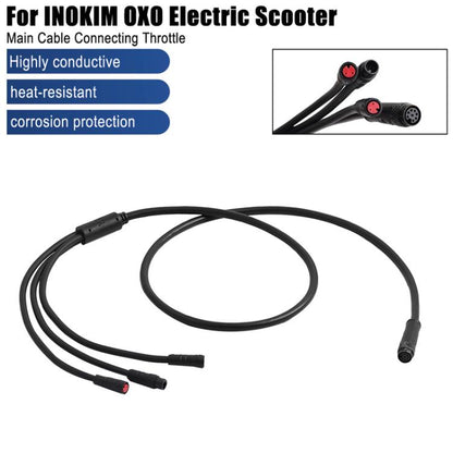 X1658 For INOKIM OXO Electrical Scooter 1 Tow 3 Throttle Connection Main Cable Display Signal Cable Accessories by bashfashion
