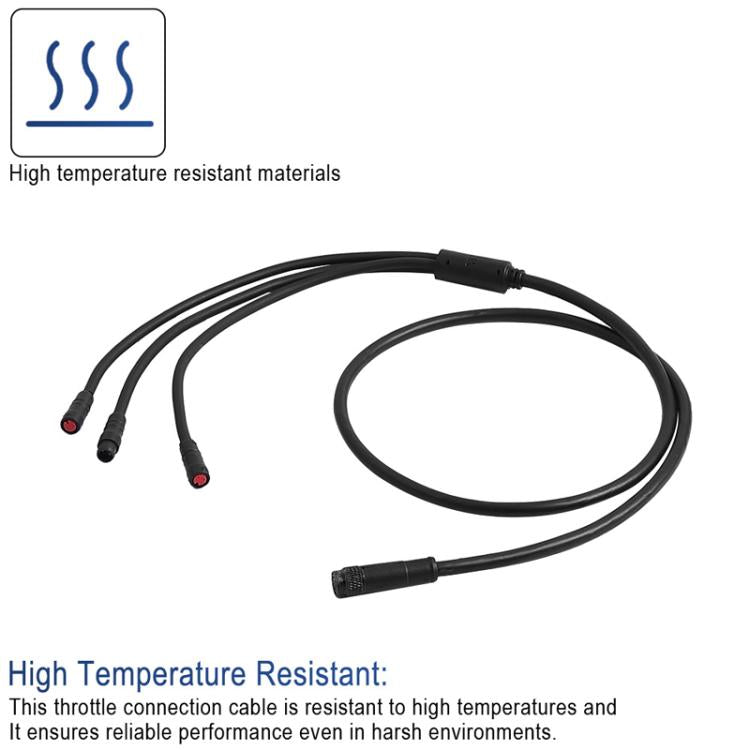 X1658 For INOKIM OXO Electrical Scooter 1 Tow 3 Throttle Connection Main Cable Display Signal Cable Accessories by bashfashion