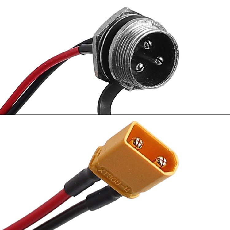 X1671 For INOKIM OXO OX Electrical Scooter Power Port Components GX16 3-Pin Aviation Header Charging Socket by bashfashion