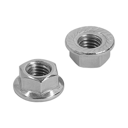 2xX1398 For INOKIM OXO OX Electrical Scooter Universal M12 Iron Flange Nut With Teeth For Fixing Motor Shaft by bashfashion