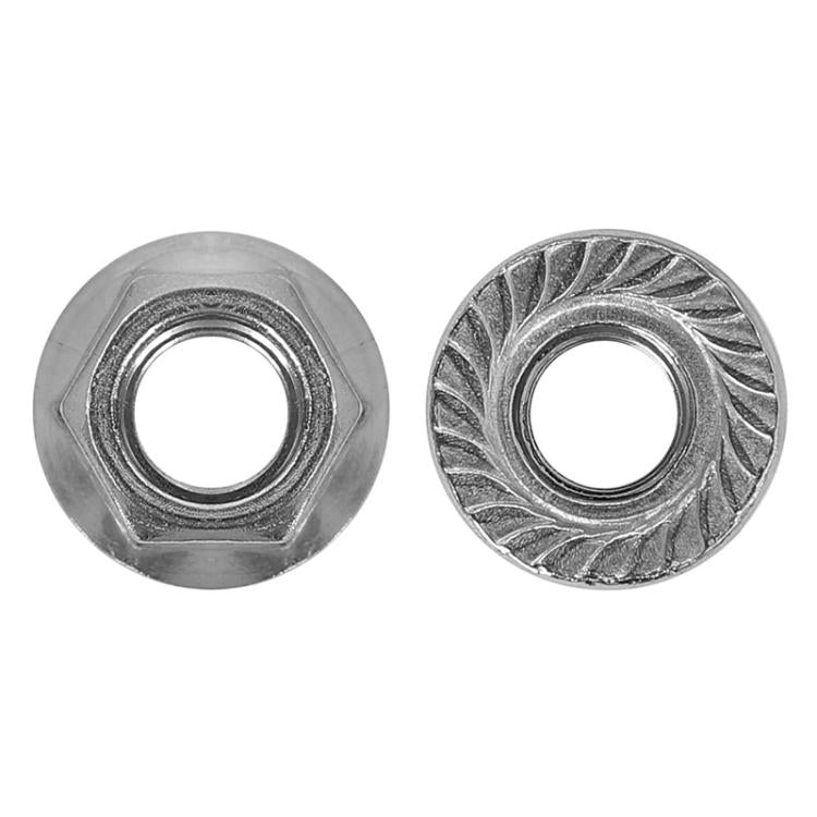 2xX1398 For INOKIM OXO OX Electrical Scooter Universal M12 Iron Flange Nut With Teeth For Fixing Motor Shaft by bashfashion