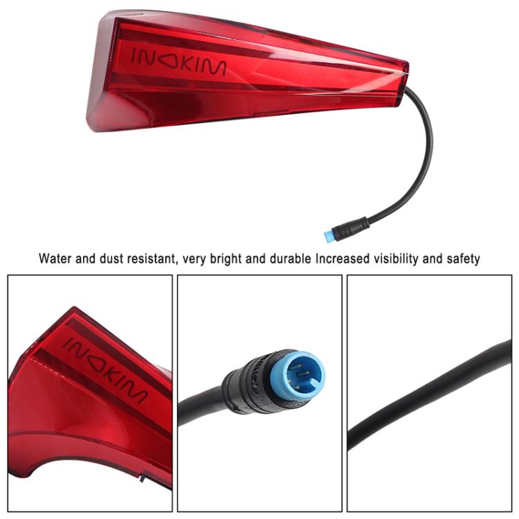 X1666 For INOKIM OXO OX Electrical Scooter LED Tail Decorative Light Safety Warning Lamp Replacement Parts by bashfashion