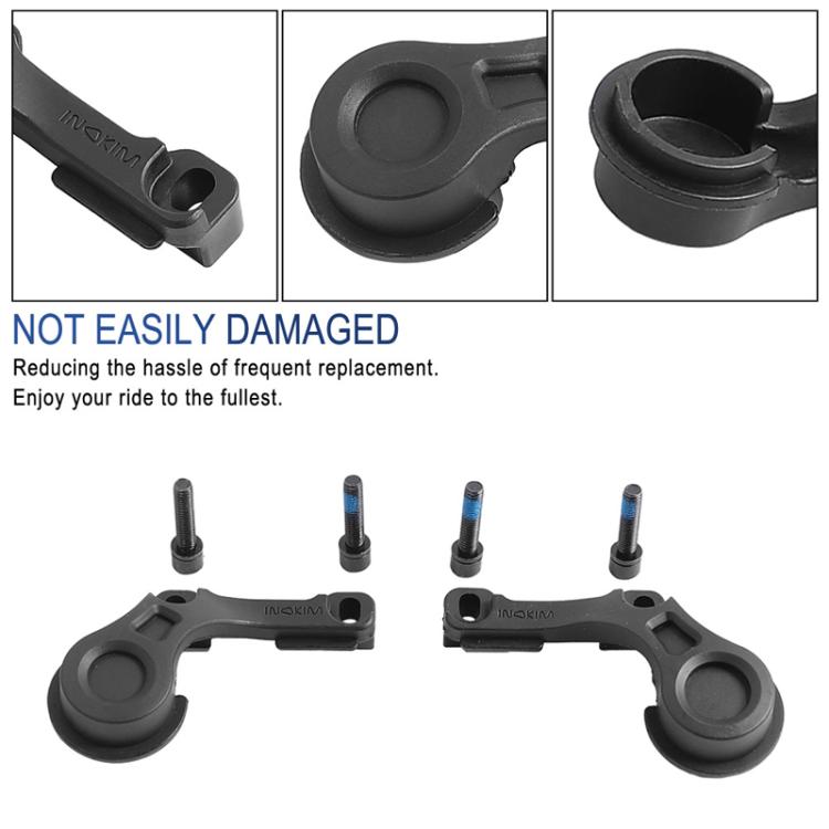 X1670 For INOKIM OX OXO Electrical Scooter Rocker Seal Cover For Plugging Motor And Wheel Shaft Holes, Style: Front by bashfashion