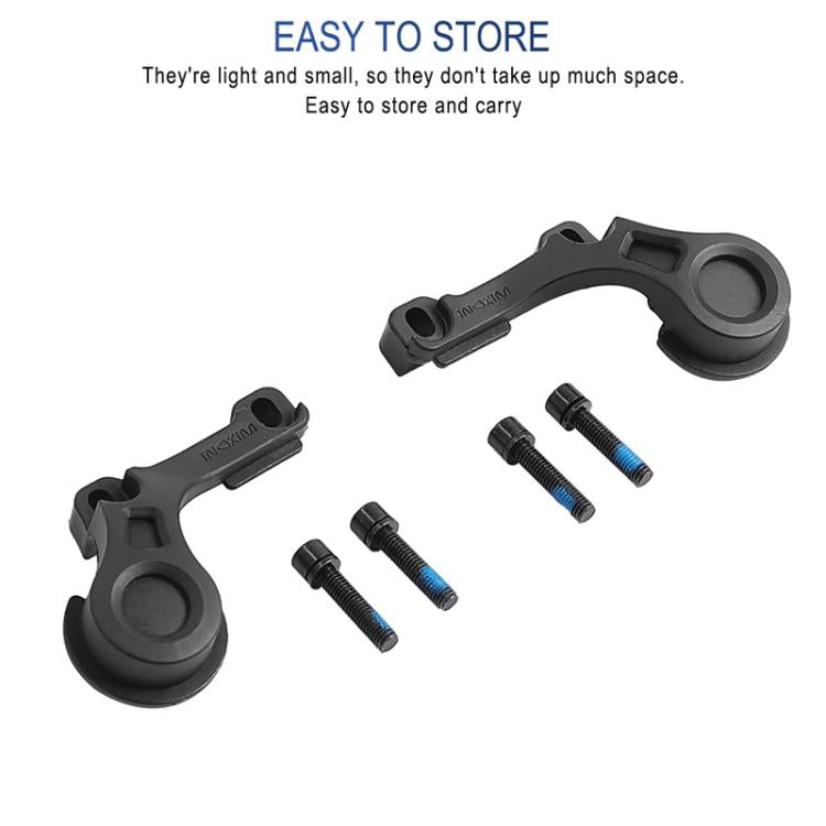 X1670 For INOKIM OX OXO Electrical Scooter Rocker Seal Cover For Plugging Motor And Wheel Shaft Holes, Style: Front by bashfashion