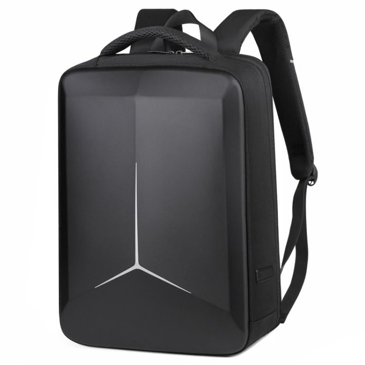 15.6-16.6 Inch Hard Shell Laptop Backpack with USB+Type-C Charging Ports Unisex Anti-Theft Business Travel Bag Black by bashfashion