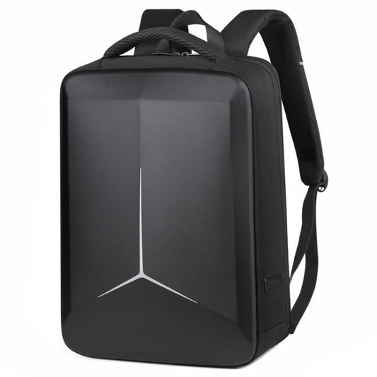15.6-16.6 Inch Hard Shell Laptop Backpack with USB+Type-C Charging Ports Unisex Anti-Theft Business Travel Bag Black by bashfashion