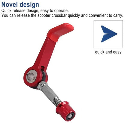 X1655 For INOKIM OXO OX Electrical Scooter Quick Release Bars Folding System Main Bar Clip Steering Rod Lock by bashfashion