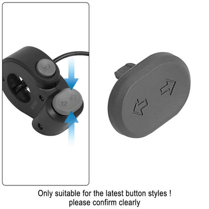 For Ninebot G2 MAX 2 F2 PRO Electric Scooter Turn Signal Switch Button - Replacement LED Light Control Switch(Black) by bashfashion