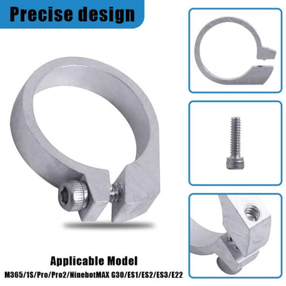 2pcs /Pack Accelerator Dial Snap Ring For Xiaomi M365/1S/Pro/Pro 2/Ninebot MAX G30/ES1/ES2/ES3/E22(White) by bashfashion