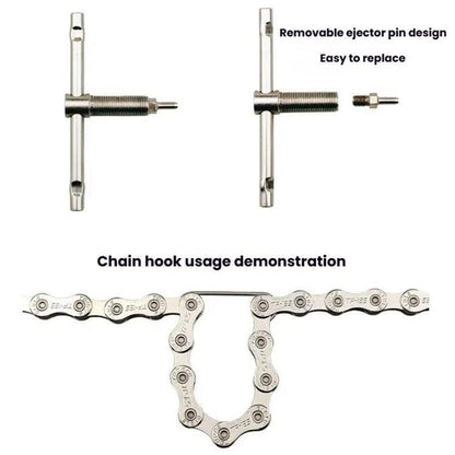 Bicycle Chain Cutter Installation Repair Chain Remover(BT032X) by bashfashion