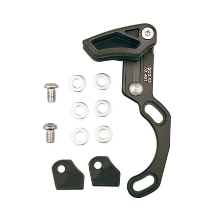 Bicycle Front Derailleur Single-Plate Positive Negative Tooth Chain Guide, Color: ISG03 Model Black by BIKERSAY