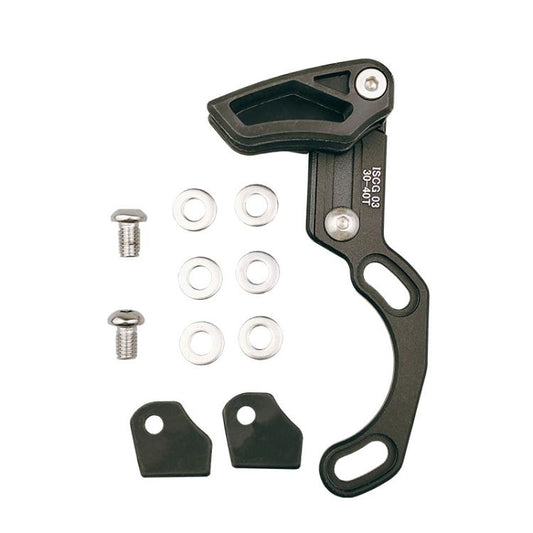 Bicycle Front Derailleur Single-Plate Positive Negative Tooth Chain Guide, Color: ISG03 Model Black by BIKERSAY