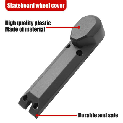 2pcs /Pack Front Wheel Cover For Kugoo 8 Inch Electric Scooter(Black) by bashfashion