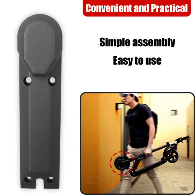 2pcs /Pack Front Wheel Cover For Kugoo 8 Inch Electric Scooter(Black) by bashfashion