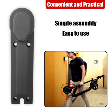 2pcs /Pack Front Wheel Cover For Kugoo 8 Inch Electric Scooter(Black) by bashfashion