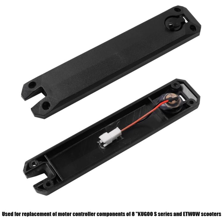 For 8-Inch Kugoo S1 / S2 / S3 Control Bin Cover Scooter Replacement Parts(Black) by bashfashion