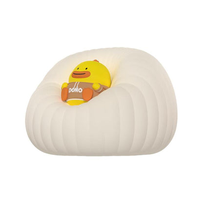 ICARER FAMILY IF-YD01 Cartoon Silicone Night Light Bedroom Bedside Lamp Baby Feeding Lamp(Beige) by ICARER FAMILY