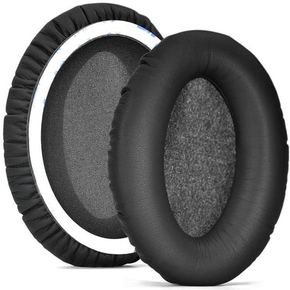 For Sennheiser HD 300 Pro Headphone 1pair Earpads Protein Leather Ear Curisons(Black) by bashfashion