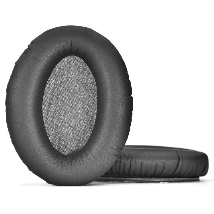 For Sennheiser HD 300 Pro Headphone 1pair Earpads Protein Leather Ear Curisons(Black) by bashfashion