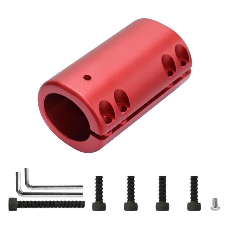 For Xiaomi M365 / M365 Pro Electric Scooter Folding Pole Fixed Protection Base Kit(Red) by bashfashion