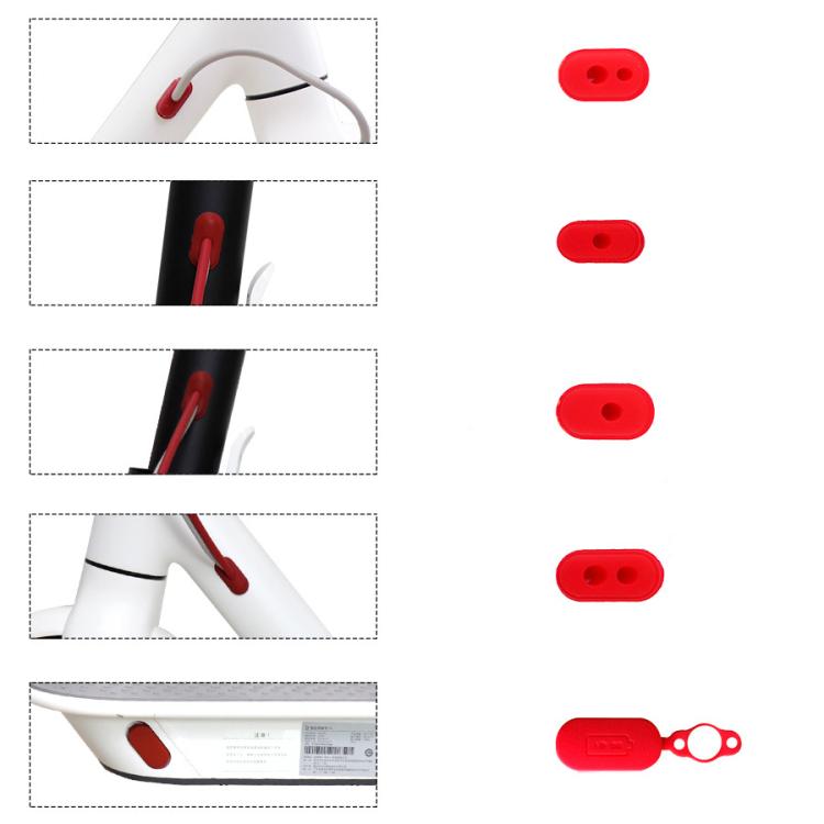 For Xiaomi M365 / M365 Pro Scooter Spare Parts Kit Replacement(Red) by bashfashion