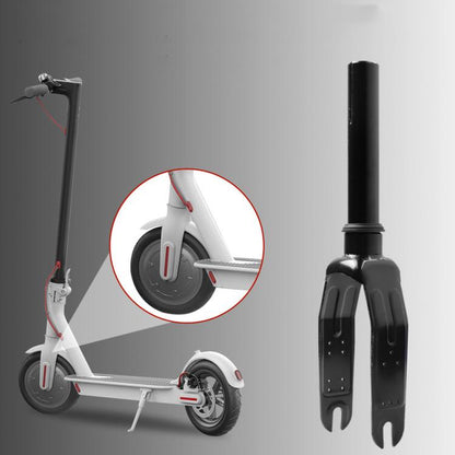 Front Fork Assembly for Xiaomi M365/Pro/1S Electric Scooter Replacement Suspension Fork(Black) by bashfashion