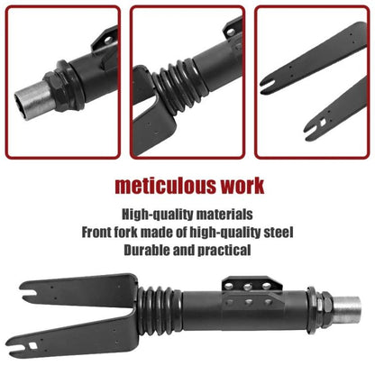 For 8-Inch Kugoo S1/S2/S3 Scooters Front Fork Assembly Replacement Suspension Part(Black) by bashfashion