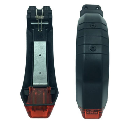 8 Inch Rear Mudguard Rear Wheel Brake Fender With Safe Light For Carbon Fiber Scooter by bashfashion