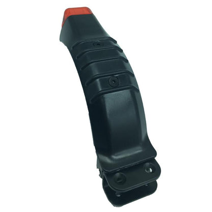 6.5 Inch Rear Mudguard Rear Wheel Brake Fender With Safe Light For Carbon Fiber Scooter by bashfashion