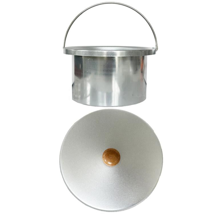 Double Pots Chocolate Melt Machine Temperature Control Hand Wax Machine Hand Heat Stirring Tool(EU Plug) by bashfashion