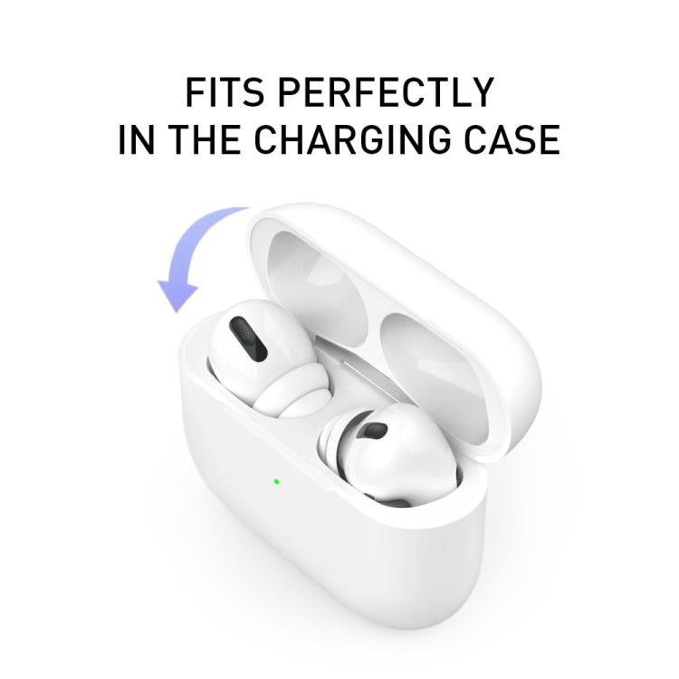For AirPods Pro / Pro 2 AhaStyle PT99-2 Earphone Silicone Earbuds, Size: S(White) by AhaStyle