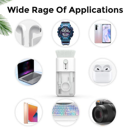 AhaStyle WG93 6 In 1 Earphone Phone Keyboard Multi-Functional Cleaning Tools by AhaStyle