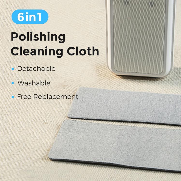 AhaStyle WG93 6 In 1 Earphone Phone Keyboard Multi-Functional Cleaning Tools by AhaStyle