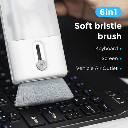 AhaStyle WG93 6 In 1 Earphone Phone Keyboard Multi-Functional Cleaning Tools by AhaStyle
