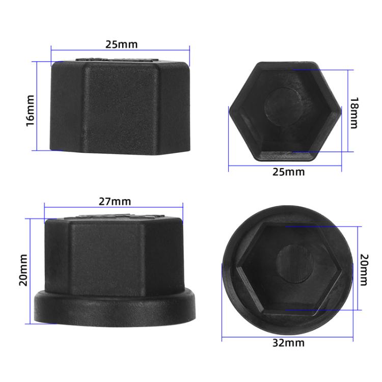 1pair Motor Shaft Nut Caps For KuKirin G2 Master Electric Scooter Durable Replacement Accessories by bashfashion