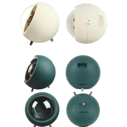 Smart Watch Winder With Anti-Magnetic Protection Silent Operation Dual Power Modes USB/Battery(White) by bashfashion