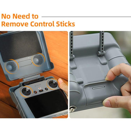 For DJI RC 2 / 1 Sunnylife ZN985 Remote Control 2 In 1 Visor Storage Case by Sunnylife