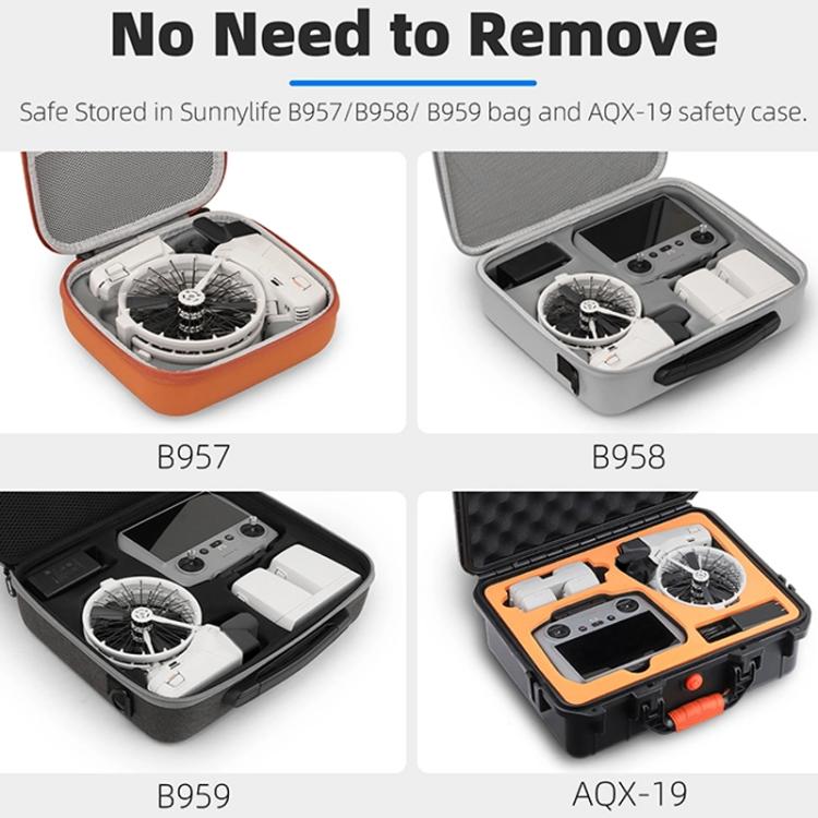 For DJI Flip Sunnylife FP-ZG970 Lens Anti-Glare Hood(Black) by Sunnylife