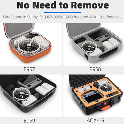 For DJI Flip Sunnylife FP-ZG970 Lens Anti-Glare Hood(Black) by Sunnylife