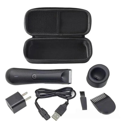 For Manscaped Lawn Mower 3.0/4.0 Trimmer Travel Case Compact EVA Portable Storage Organizer(Black) by bashfashion