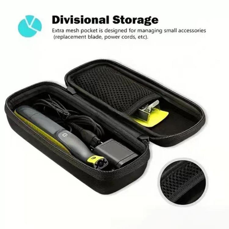 For Philips OneBlade Shaver EVA Storage Bag Shockproof Travel Case(Fluorescent Color) by bashfashion